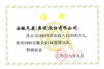 2009年度安徽省百強(qiáng)第38名