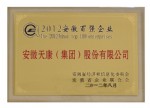 2012年百強(qiáng)企業(yè)牌匾